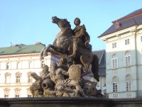 Olomouc-Horní náměstí-Caesarova kašna z r.1725-detail-Foto:Ulrych Mir.