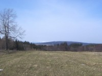 Nízký Jeseník s panoramatem Hrubého Jeseníku-Slunečná(800 m.) a Praděd(1492 m.)-Foto:Ulrych Mir.