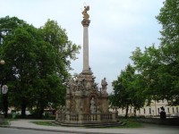 Žamberk-Masarykovo náměstí-mariánské sousoší z konce 17. stol.-Foto:Ulrych Mir.