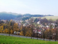 Domašov nad Bystřicí-jižní část obce-Foto:Ulrych Mir.