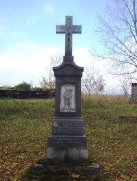 Norberčany-Nová Véska-kříž na opuštěném hřbitově-Foto:Ulrych Mir.