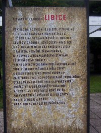 Libice nad Cidlinou-slovanské blatné hradisko-informační a odpočinkové stanoviště před hradištěm-Foto:Ulrych Mir.