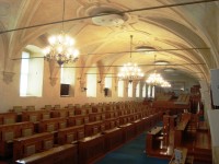 Praha-Valdštejnský palác-Jednací sál Senátu-Foto:Ulrych Mir.