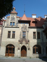 Vysoké Mýto-dům u Pražské věže na Pražské ulici-Foto:Ulrych Mir.