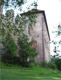Pecka-hrad -Harantův palác ze severu-Foto:Ulrych Mir.