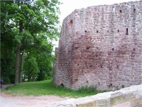 Pecka-hrad-severní hradby-Foto:Ulrych Mir.