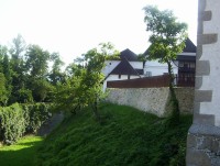 Nové Hrady-hrad-hradní příkop-Foto:Ulrych Mir.