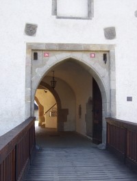 Nové Hrady-hrad-brána-Foto:Ulrych Mir.