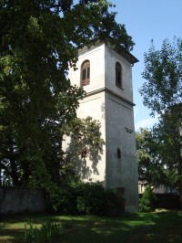 Drahanovice-kostel sv. Jakuba Většího-zvonice od kostela-Foto:Ulrych Mir.