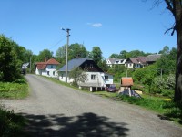 Podlesí-místní část Budišova nad B.-dolní část obce-Foto:Ulrych Mir.