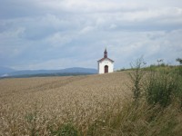 Bílá Lhota-Řimice-kaple sv.Cyrila a Metoděje z r.1869 u polní cesty z Měníka-Foto:Ulrych Mir.