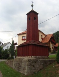 Žampach-dřevěná zvonička-Foto:Ulrych Mir.