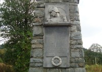 Široká Niva-pomník obětem 1.světové války-detail-Foto:Ulrych Mir.