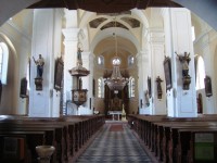 Jeseník-kostel Nanebevzetí Panny Marie-interiér-Foto:Ulrych Mir.