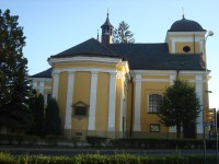 Chropyně-farní kostel Sv.Jilji s kaplí Panny Marie Lurdské-Foto:Ulrych Mir.