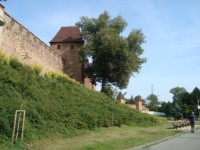 Nymburk-východní část zachovalých hradeb-Foto:Ulrych Mir.
