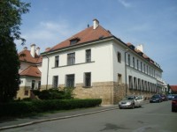 Nymburk-Kamenný dům-z ulice Na Fortně-Foto:Ulrych Mir.