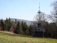 Pustevny-dřevěná zvonička-Foto:Ulrych Mir.