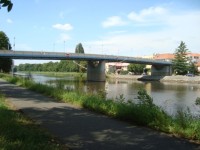 Poděbrady-Pražský most přes Labe-Foto:Ulrych Mir.