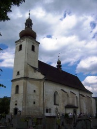 Sobotín-kostel sv.Vavřince z let 1605-07-Foto:Ulrych Mir.