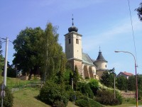 Drnovice-kostel sv.Vavřince-Foto:Ulrych Mir.