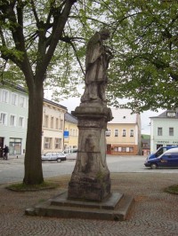 Rýmařov-socha sv. Jana Nepomuckého
