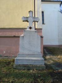 Loštice-kostel sv.Prokopa-náhrobek-Foto:Ulrych Mir.