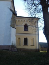 Loštice-kostel sv.Prokopa-kaple na severní straně-Foto:Ulrych Mir.