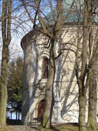 Rýmařov-kříž před kaplí Navštívení P.Marie V Lipkách-Foto:Ulrych Mir.