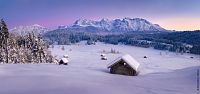 Krün, Zimní krajina Geroldsee ©AdobeStock/Marcel