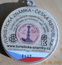 turistická známka č. 2127