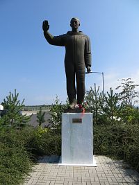 Socha Jurij Alexejevič Gagarin - Karlovy Vary