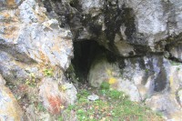 Dolní vchod do jeskyně