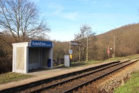 Železniční zastávka Ivančice letovisko