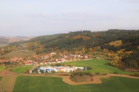 Pohled na obec Železné