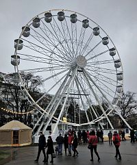 Brno - obří adventní kolo