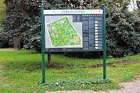 Informační plán parku a jeho zajímavosti