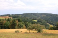 Pohled na Horní les od Sulkovce