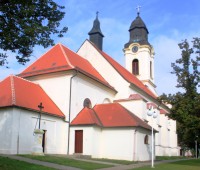 Velké Pavlovice - kostel Nanebevzetí Panny Marie
