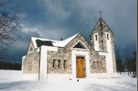 Kaple - v zimě