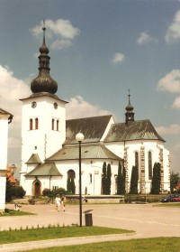 Křižanov - kostel sv. Václava 1998