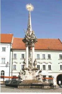 Mikulov - Sousoší Nejsvětější Trojice