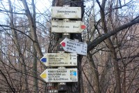 Turistické rozcestí Těsnohlídkovo údolí