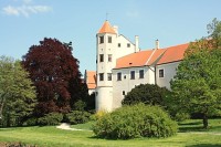 Telč - zámecký park a skleník