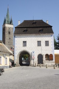 Telč - Horní(velká) brána
