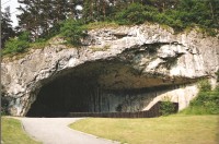 Jeskyně Kůlna poblíž městyse Sloup
