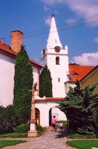 Telnice - kostel sv. Jana Křtitele, vstupní část