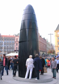 Facebook a Nové hodiny na náměstí v Brně