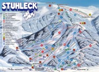 Mapka skiareálu Stuhleck