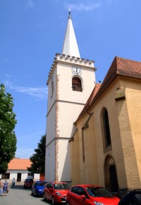 Věž kostela sv.Vavřince